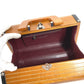 CHANEL Vintage CC Coco Mark Logo Vanity Bag Box Box Bag Handbag Wood Ladies Brown