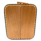 CHANEL Vintage CC Coco Mark Logo Vanity Bag Box Box Bag Handbag Wood Ladies Brown