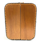 CHANEL Vintage CC Coco Mark Logo Vanity Bag Box Box Bag Handbag Wood Ladies Brown