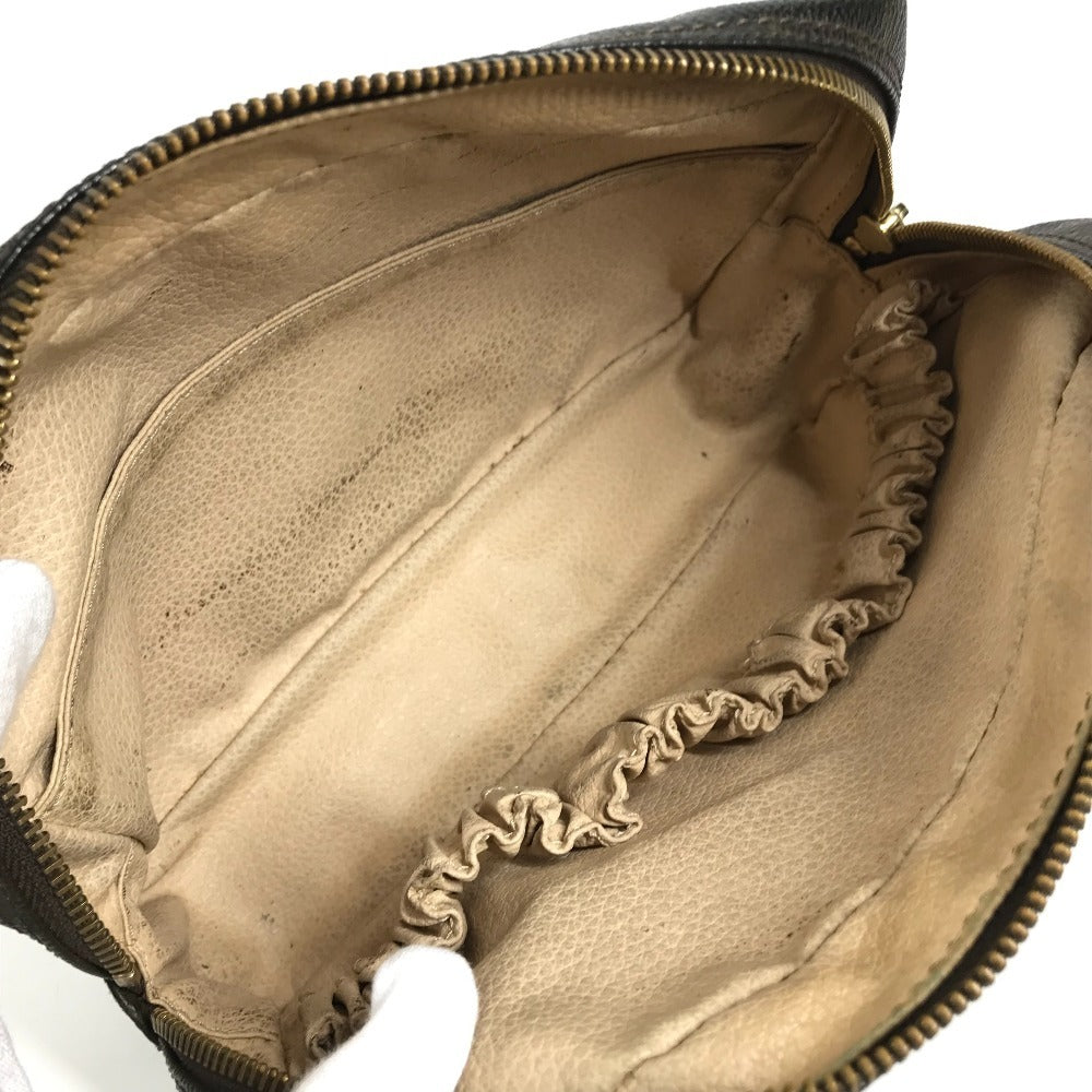 LOUIS VUITTON M47524 Monogram True Toilet 23 Makeup Pouch, Clutch Bag, Second Bag, Cosmetic Pouch, Monogram Canvas, Unisex, Brown
