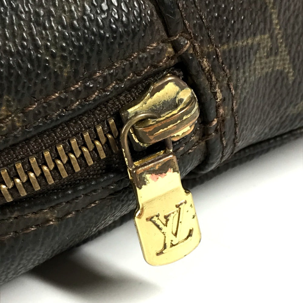 LOUIS VUITTON M47524 Monogram True Toilet 23 Makeup Pouch, Clutch Bag, Second Bag, Cosmetic Pouch, Monogram Canvas, Unisex, Brown