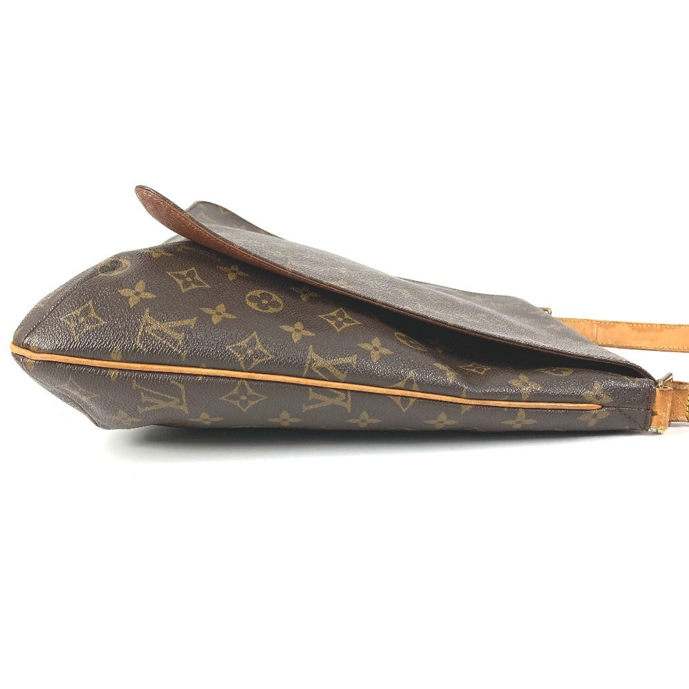 LOUIS VUITTON M51258 Monogram Musette Salsa Long Musette Salsa Bag Crossbody Flap Shoulder Bag Monogram Canvas Unisex Brown