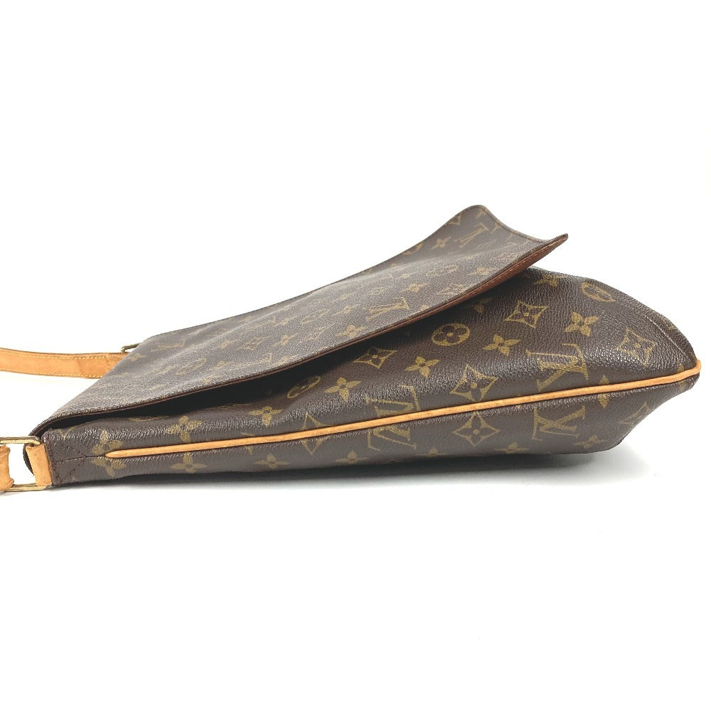 LOUIS VUITTON M51258 Monogram Musette Salsa Long Musette Salsa Bag Crossbody Flap Shoulder Bag Monogram Canvas Unisex Brown