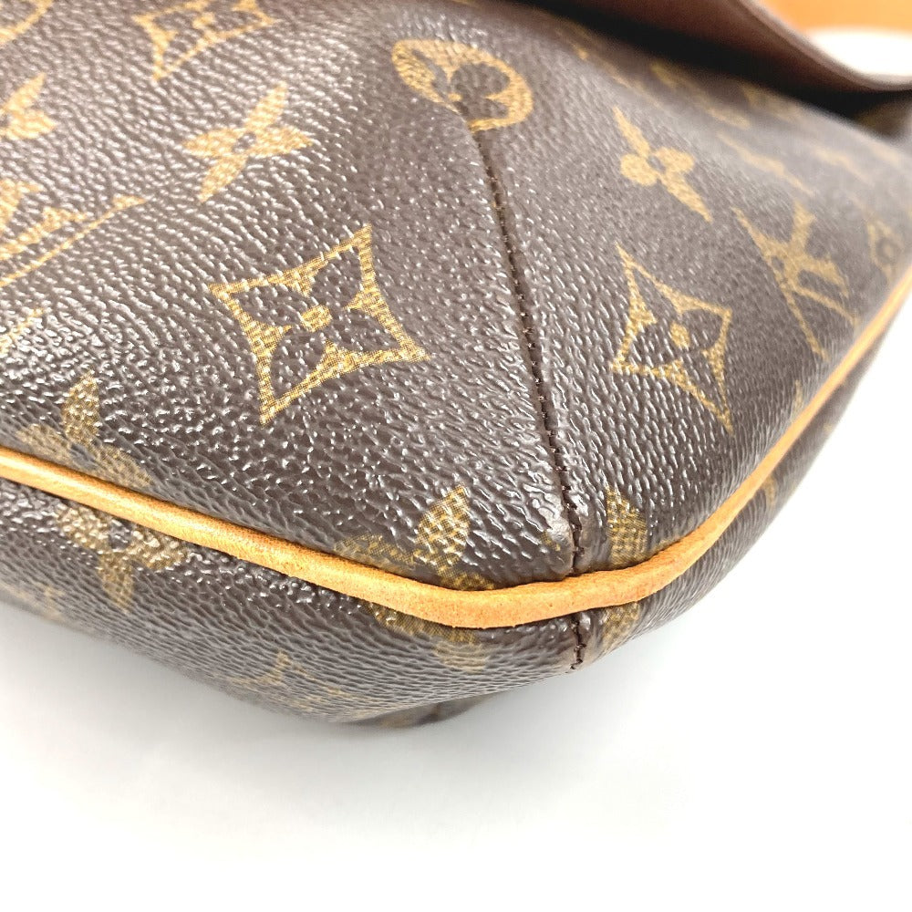 LOUIS VUITTON M51258 Monogram Musette Salsa Long Musette Salsa Bag Crossbody Flap Shoulder Bag Monogram Canvas Unisex Brown