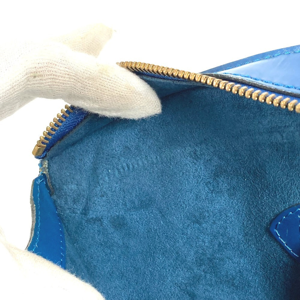 LOUIS VUITTON M52265 エピ サンジャックショッピング ショルダーバッグ カバン 肩掛け トートバッグ エピレザー ユニセックス トレドブルー ブルー