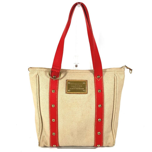 LOUIS VUITTON M40035 Antigua Cabas MM Cabas MM Bag Tote Bag Shoulder Bag Canvas/Leather Unisex Beige