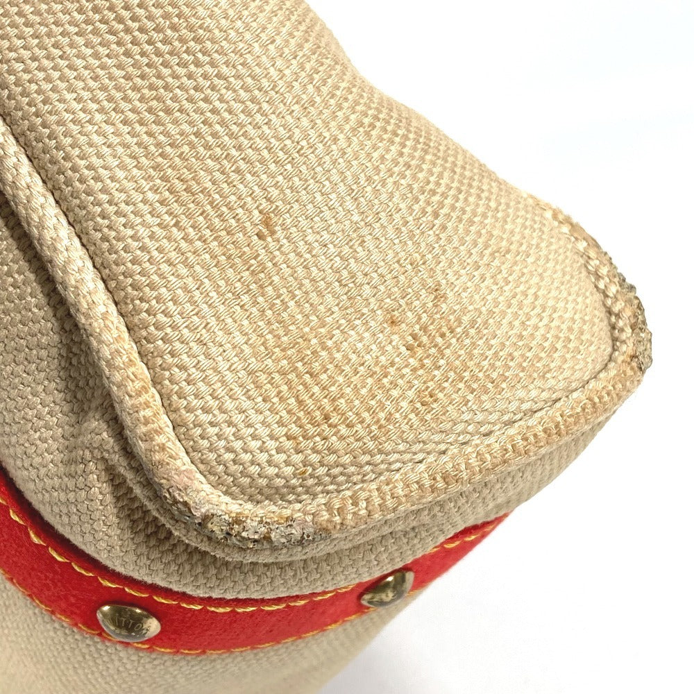 LOUIS VUITTON M40035 アンティグア カバMM カバ MM カバン トートバッグ 肩掛け ショルダーバッグ キャンバス/レザー ユニセックス ベージュ