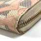 LOUIS VUITTON N60098 Damier Azur Tahiti Zippy Coin Purse Wallet Coin Purse Round Zipper Coin Case Damier Azur Canvas Unisex Pink