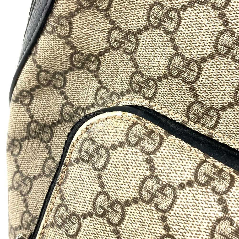 GUCCI 429020 GGスプリーム　 ロゴ カバン バックパック リュックサック GGスプリームキャンバス ユニセックス ベージュ