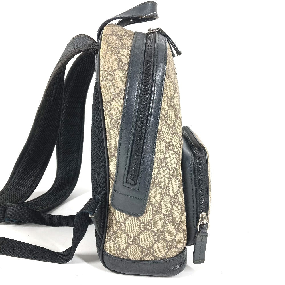 GUCCI 429020 GGスプリーム　 ロゴ カバン バックパック リュックサック GGスプリームキャンバス ユニセックス ベージュ