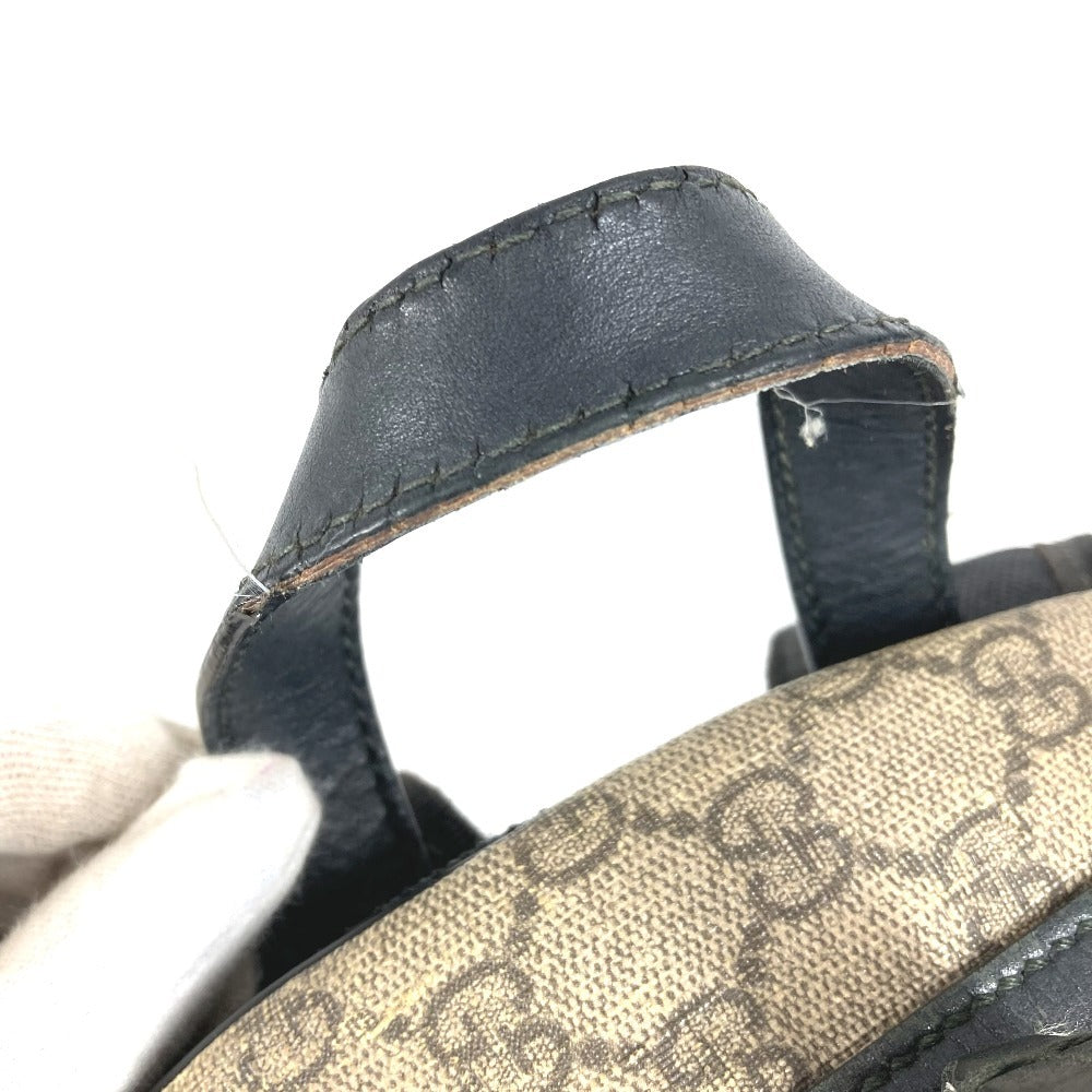 GUCCI 429020 GGスプリーム　 ロゴ カバン バックパック リュックサック GGスプリームキャンバス ユニセックス ベージュ