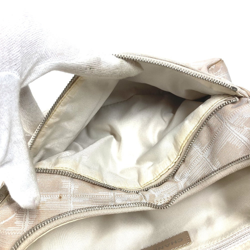 CHANEL A15958 ニュートラベルライン　 CC ココマーク ロゴ カバン バックパック リュックサック ナイロン/レザー レディース ベージュ