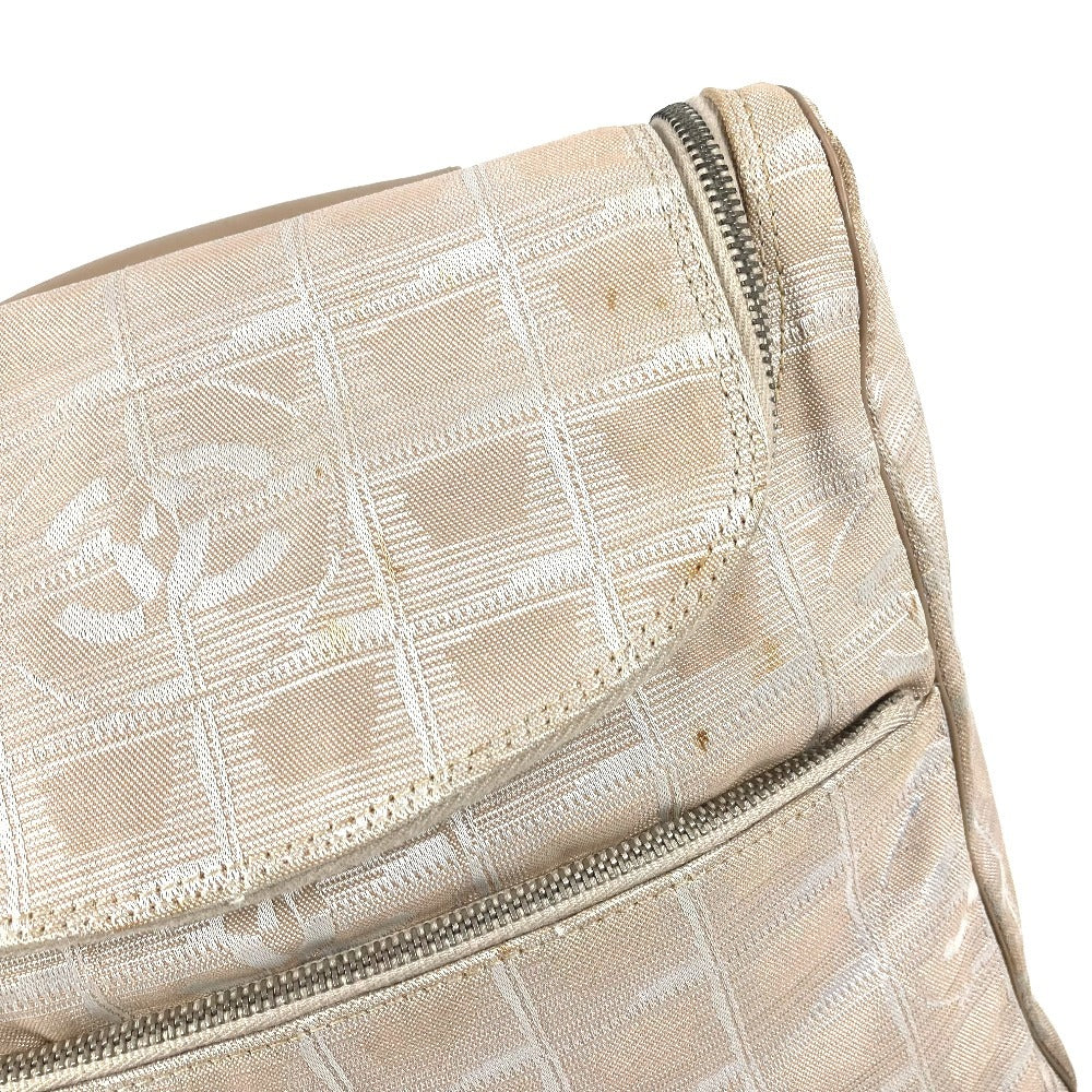 CHANEL A15958 ニュートラベルライン　 CC ココマーク ロゴ カバン バックパック リュックサック ナイロン/レザー レディース ベージュ