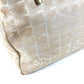 CHANEL A15825 New Travel Line GM Tote Bag Shoulder Bag Nylon/Leather Unisex Beige