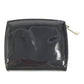 CHANEL Makeup Palette CC Coco Mark Logo Compact Wallet Bi-fold Wallet Enamel Unisex Black
