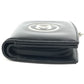 CHANEL Makeup Palette CC Coco Mark Logo Compact Wallet Bi-fold Wallet Enamel Unisex Black