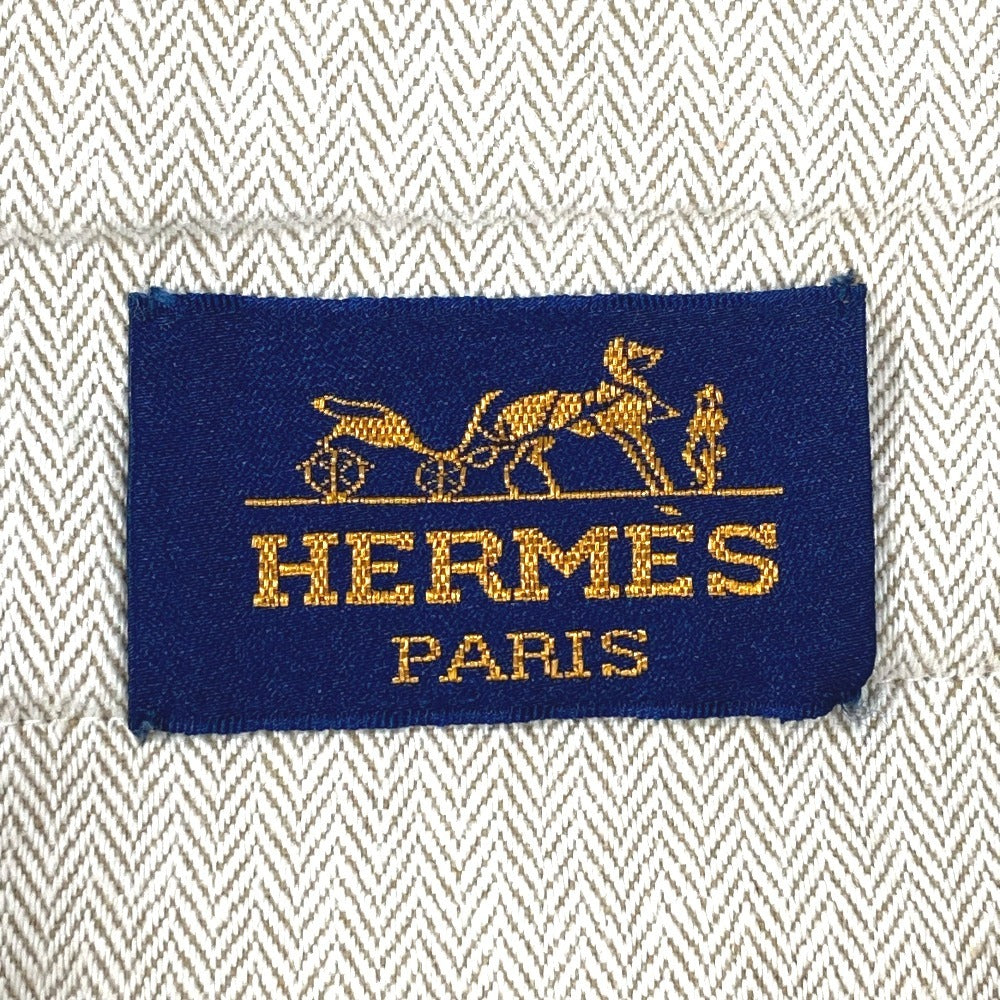 HERMES Aline Bag Bag Aline Bag Handbag Cotton Unisex White
