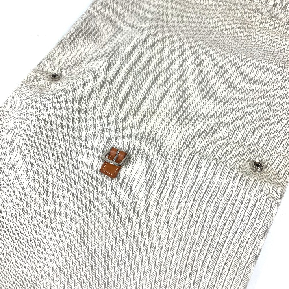 HERMES Aline Bag Bag Aline Bag Handbag Cotton Unisex White
