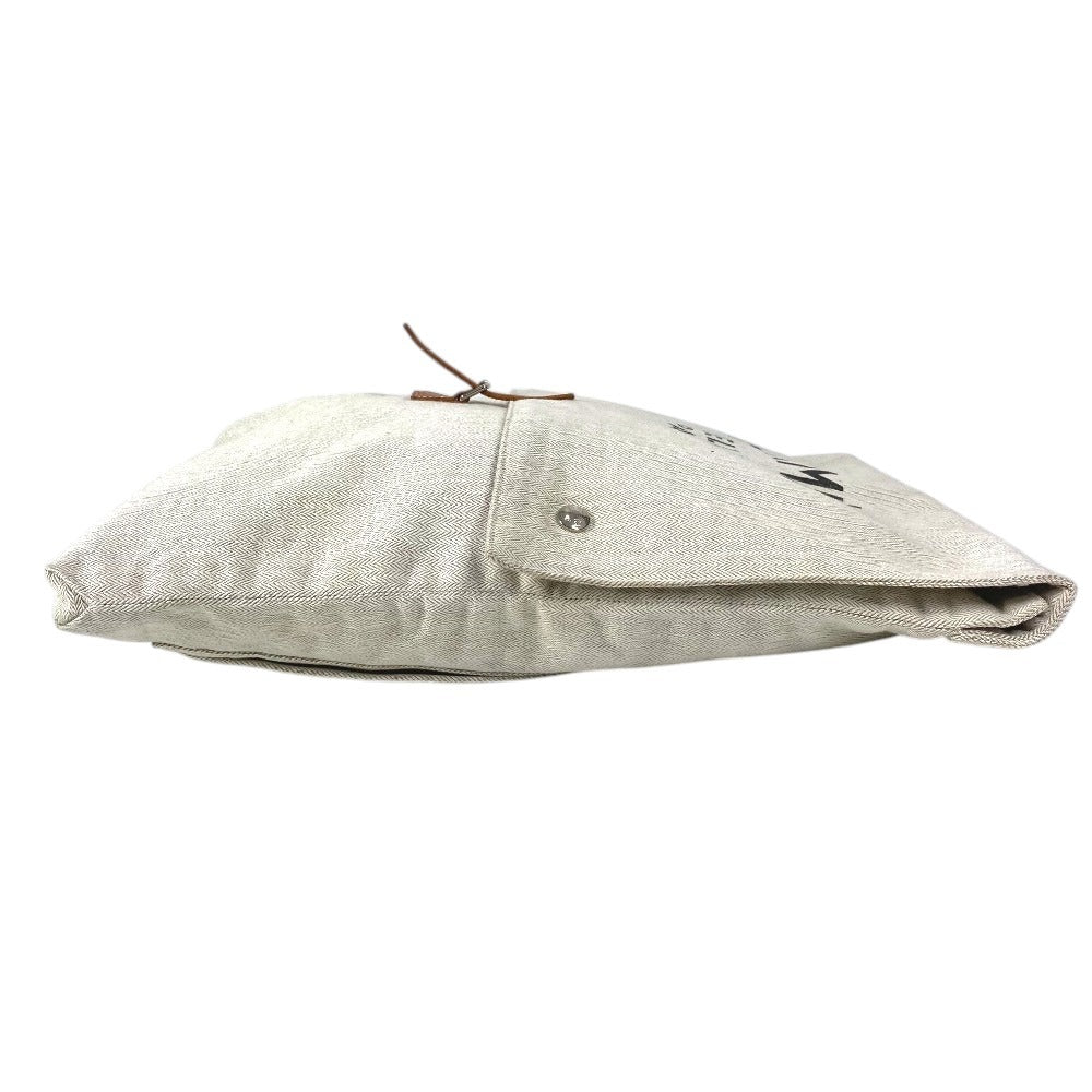 HERMES Aline Bag Bag Aline Bag Handbag Cotton Unisex White
