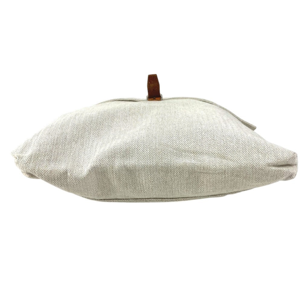 HERMES Aline Bag Bag Aline Bag Handbag Cotton Unisex White