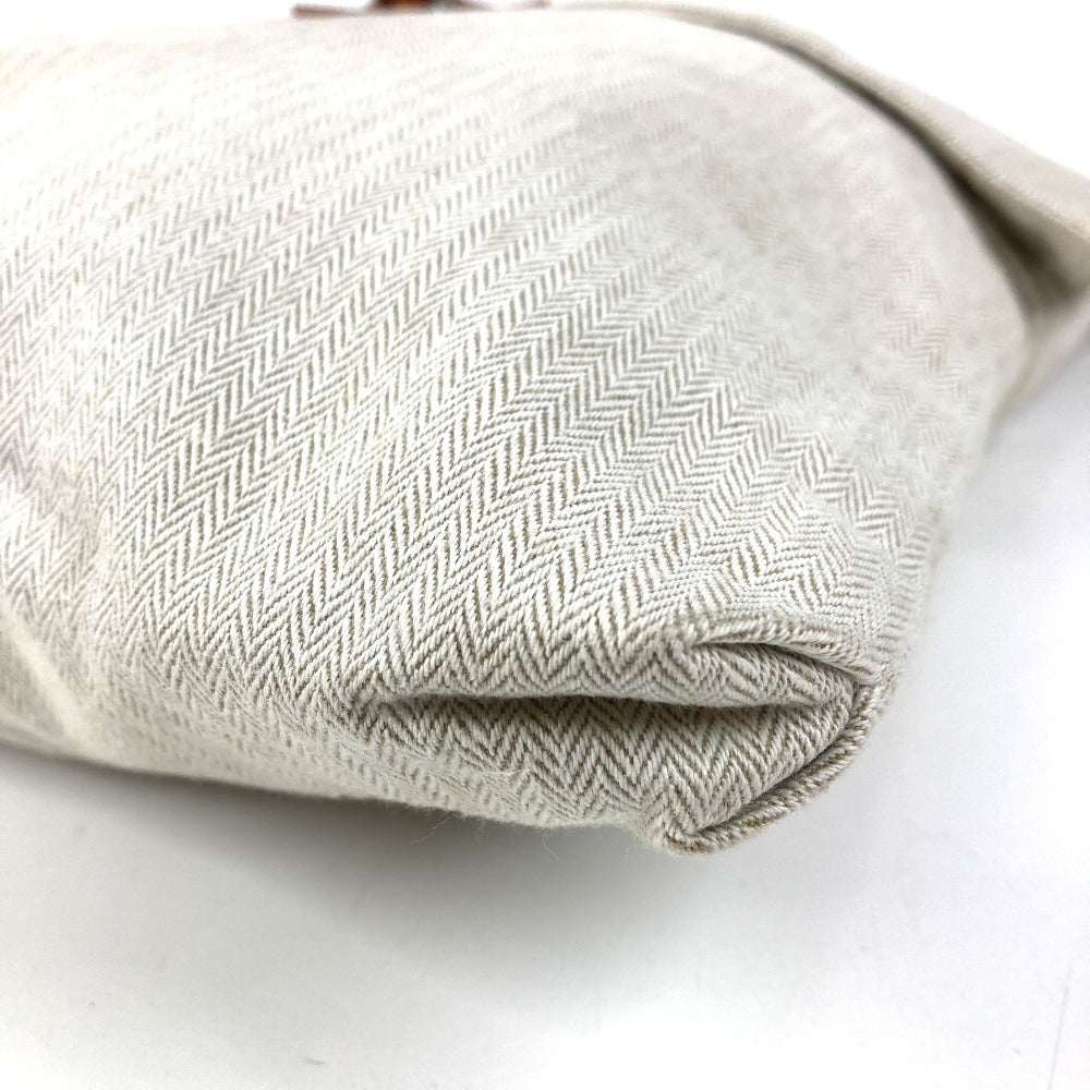 HERMES Aline Bag Bag Aline Bag Handbag Cotton Unisex White