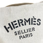 HERMES Aline Bag Bag Aline Bag Handbag Cotton Unisex White
