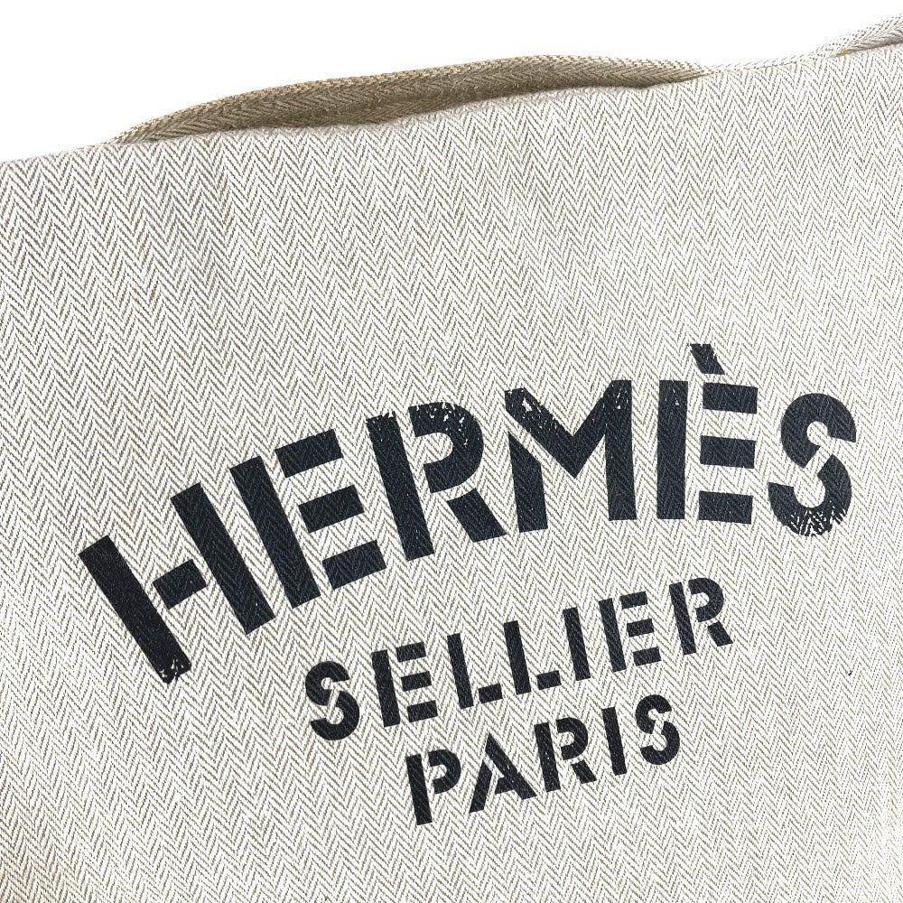 HERMES Aline Bag Bag Aline Bag Handbag Cotton Unisex White