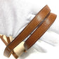 HERMES Vintage Flap Bag Shoulder Tote Bag Handbag Shoulder Bag Leather/Canvas Unisex Beige