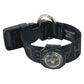 CHANEL Sports CC Coco Mark 03A Compass Accessory Keyring Bracelet Canvas Unisex Black