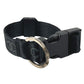 CHANEL Sports CC Coco Mark 03A Compass Accessory Keyring Bracelet Canvas Unisex Black