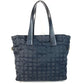 CHANEL A15825 New Travel Line GM Tote Bag Shoulder Bag Nylon/Leather Unisex Black