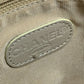 CHANEL Vintage Logo Bag Shoulder Tote Bag Handbag Shoulder Bag Leather Unisex Beige