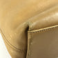 CHANEL Vintage Logo Bag Shoulder Tote Bag Handbag Shoulder Bag Leather Unisex Beige