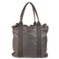 HERMES Vertical Handbag Caravane Vertical MM Crossbody Tote Bag 2WAY Bag Shoulder Bag Leather Unisex Brown