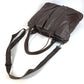 HERMES Vertical Handbag Caravane Vertical MM Crossbody Tote Bag 2WAY Bag Shoulder Bag Leather Unisex Brown
