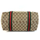 GUCCI 139260 Charm GG Logo Sherry Line Shoulder Tote Bag Handbag Shoulder Bag GG Canvas/Leather Unisex Beige