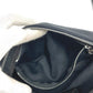 FENDI FF Logo Shoulder Bag Jersey Unisex Black