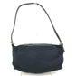 FENDI FF Logo Shoulder Bag Jersey Unisex Black