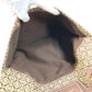 LOEWE Anagram Logo New Road Line Bag Tote Bag Shoulder Bag Leather/Canvas Unisex Brown