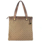 LOEWE Anagram Logo New Road Line Bag Tote Bag Shoulder Bag Leather/Canvas Unisex Brown