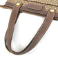 LOEWE Anagram Logo New Road Line Bag Tote Bag Shoulder Bag Leather/Canvas Unisex Brown