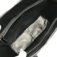 CHANEL Vintage Chocolate Bar Logo CC Coco Mark Bag Tote Bag Handbag Enamel Unisex Black