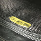 CHANEL Vintage Chocolate Bar Logo CC Coco Mark Bag Tote Bag Handbag Enamel Unisex Black