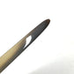 HERMES Serie Kanzashi Hairpin Hair Pick Hair Accessory Buffalo Horn Hairpin Women's Brown