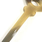 HERMES Serie Kanzashi Hairpin Hair Pick Hair Accessory Buffalo Horn Hairpin Women's Brown