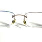CARTIER Logo Eyeglasses Eyewear Glasses Sunglasses Wood Unisex Brown
