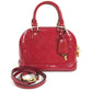 LOUIS VUITTON M91771 Monogram Vernis Alma BB Alma BB Bag 2WAY Bag Shoulder Bag Crossbody Bag Handbag Monogram Vernis Canvas Women's Rose Indien Red