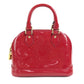 LOUIS VUITTON M91771 Monogram Vernis Alma BB Alma BB Bag 2WAY Bag Shoulder Bag Crossbody Bag Handbag Monogram Vernis Canvas Women's Rose Indien Red