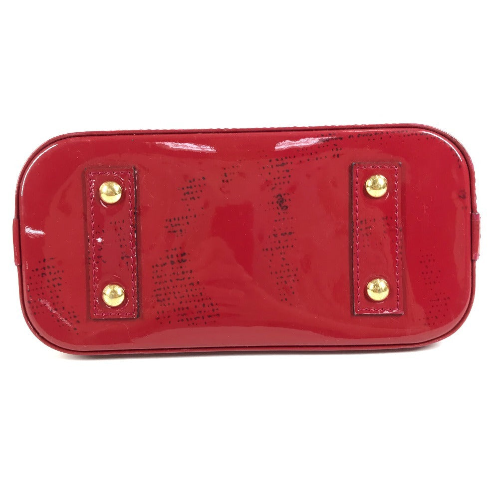 LOUIS VUITTON M91771 Monogram Vernis Alma BB Alma BB Bag 2WAY Bag Shoulder Bag Crossbody Bag Handbag Monogram Vernis Canvas Women's Rose Indien Red
