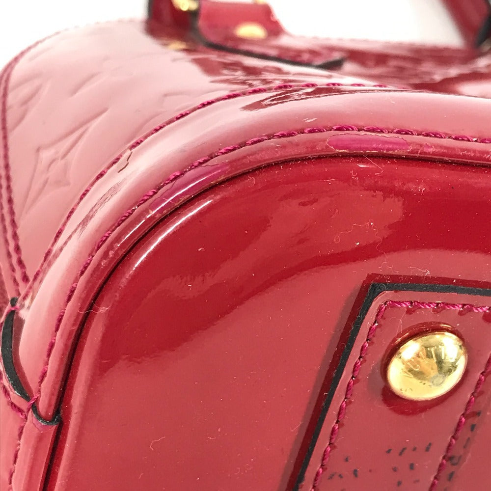 LOUIS VUITTON M91771 Monogram Vernis Alma BB Alma BB Bag 2WAY Bag Shoulder Bag Crossbody Bag Handbag Monogram Vernis Canvas Women's Rose Indien Red